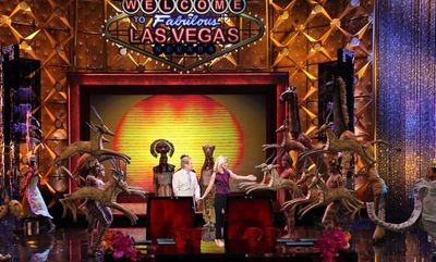 THE LION KING with Regis Philbin and Kelly Ripa on the set of Ã¢â‚¬Å“Live wi Photo
